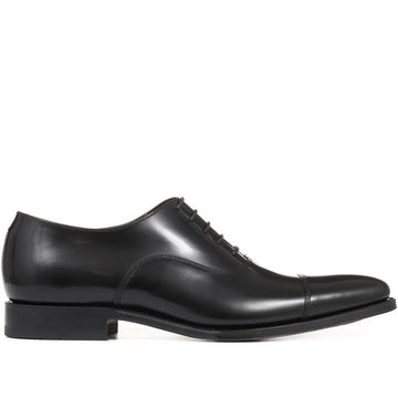 Loake Leather Goodyear Welted Oxfords - Black