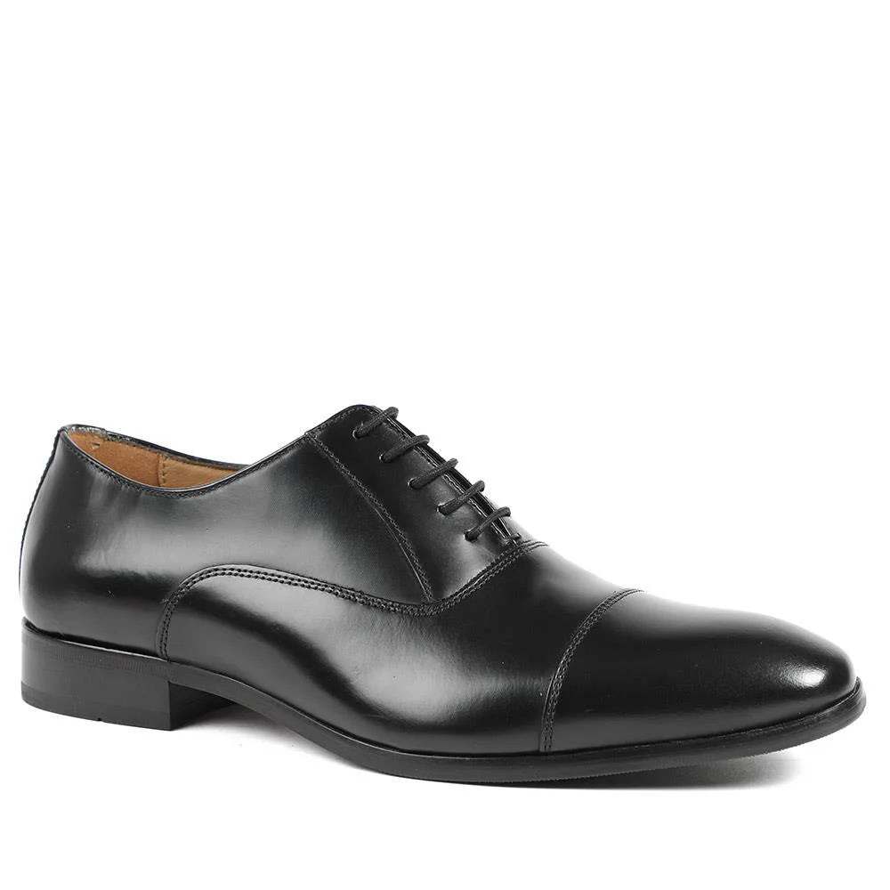 Marvin Leather Oxford Shoes - Black