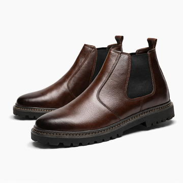 8019-Brown Mild Chelsea Boots