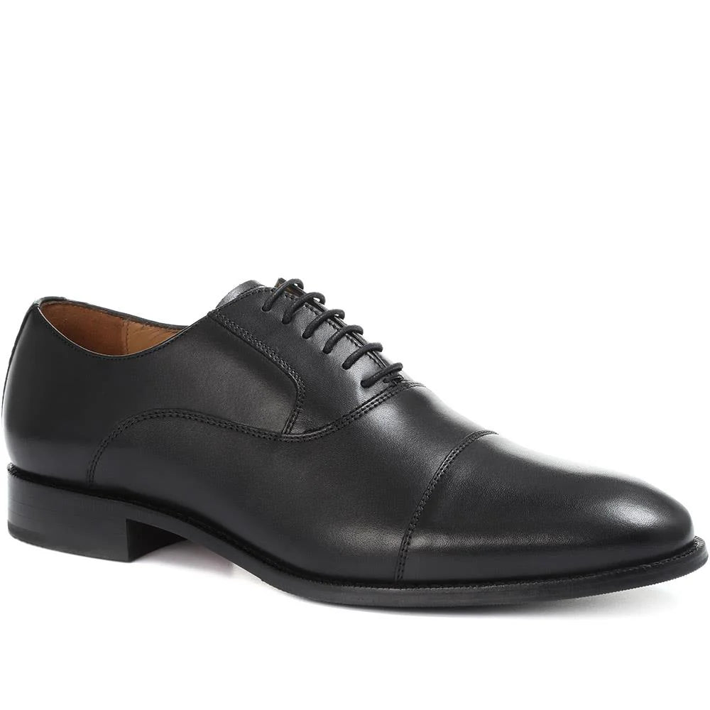 Matthew Leather Oxford Shoes - Black